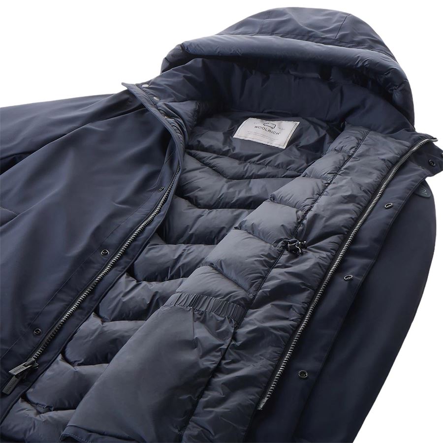 Mountain Parka in nylon elasticizzato Woolrich | CFWOOU08033989